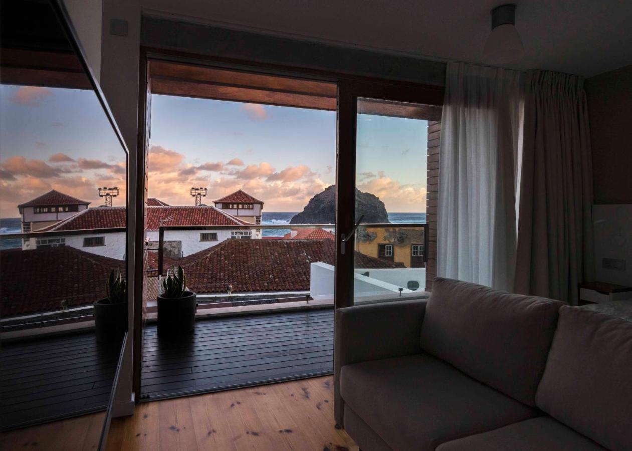 Vivienda El Cipres. Terraza Con Espectaculares Vistas Al Mar. Apartment Garachico  Bagian luar foto